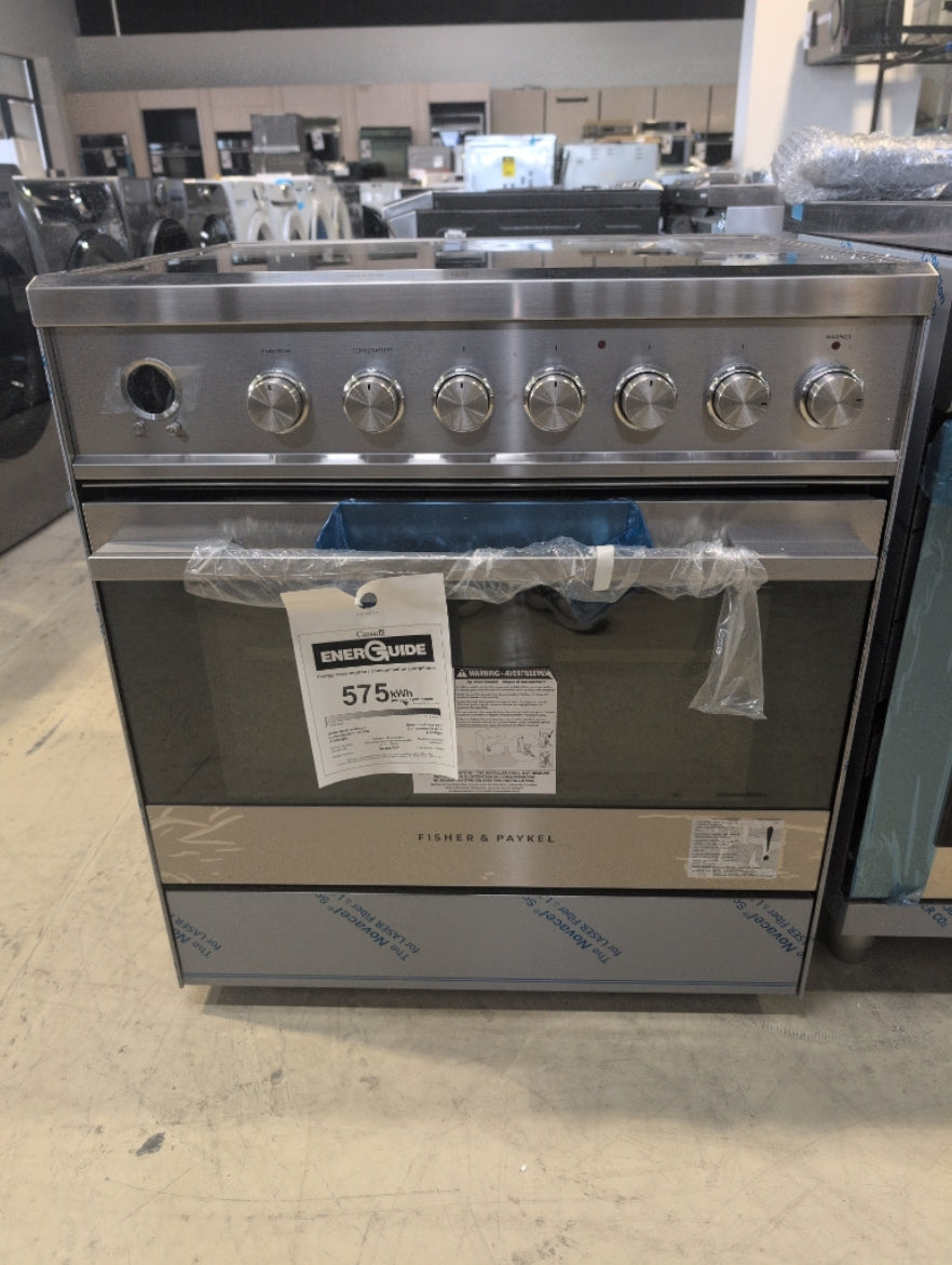 OR30SDE6X1 - RANGES - Fisher & Paykel - Electric - Stainless Steel - Open Box - BonPrix Électroménagers
