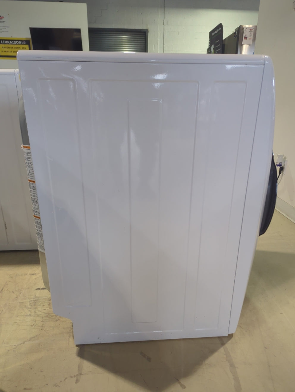 ELFE762CBW - DRYERS - Electrolux - Electric - White - Open Box - BonPrix Électroménagers
