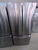 GWE19JYLFS - REFRIGERATORS - GE - French 3-Door - Stainless Steel - Open Box