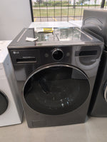 WM6998HBA - LAUNDRY CENTERS - LG - All-In-One - Electric - Black Stainless Steel - Open Box