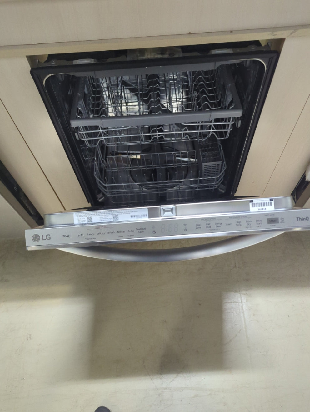 LDTS5552S - DISHWASHERS - LG - Top Controls - Stainless Steel - Open Box