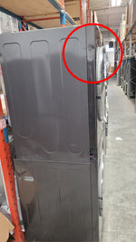 WKEX300HBA - LAUNDRY CENTERS - LG - Stacked Washer/Dryer - Electric - Black Stainless Steel - Open Box - BonPrix Électroménagers