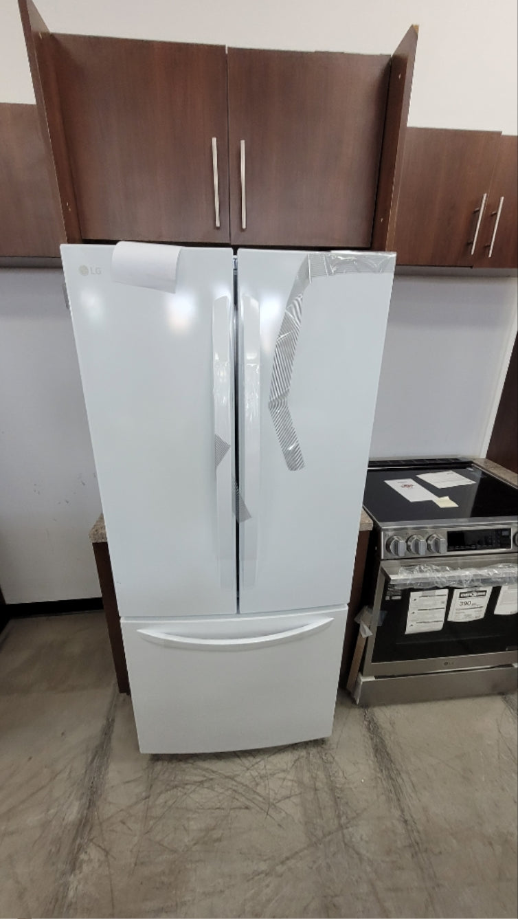 LRFNS2200W - REFRIGERATORS - LG - French 3-Door - White - Open Box