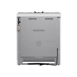 Forno Leonardo Espresso 30-Inch White Gas Range, 5 Burners, 39,500 BTU, 5 cu.ft Convection Oven - BonPrix Électroménagers