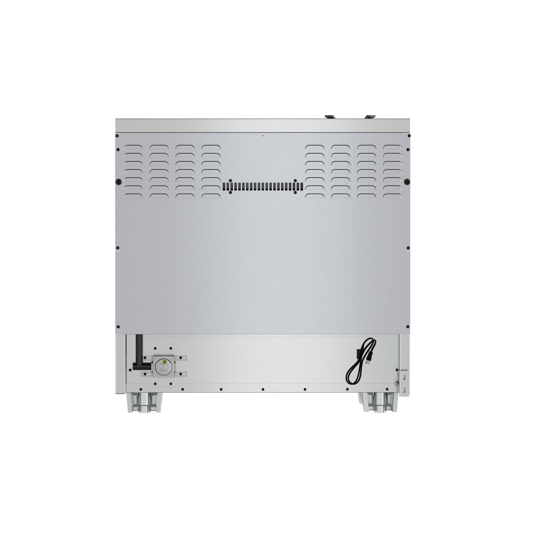 Forno Capriasca 36-Inch Gas Range, Stainless Steel, 6 Brass Burners, 120,000 BTU, Convection Oven, Energy Efficient - BonPrix Électroménagers