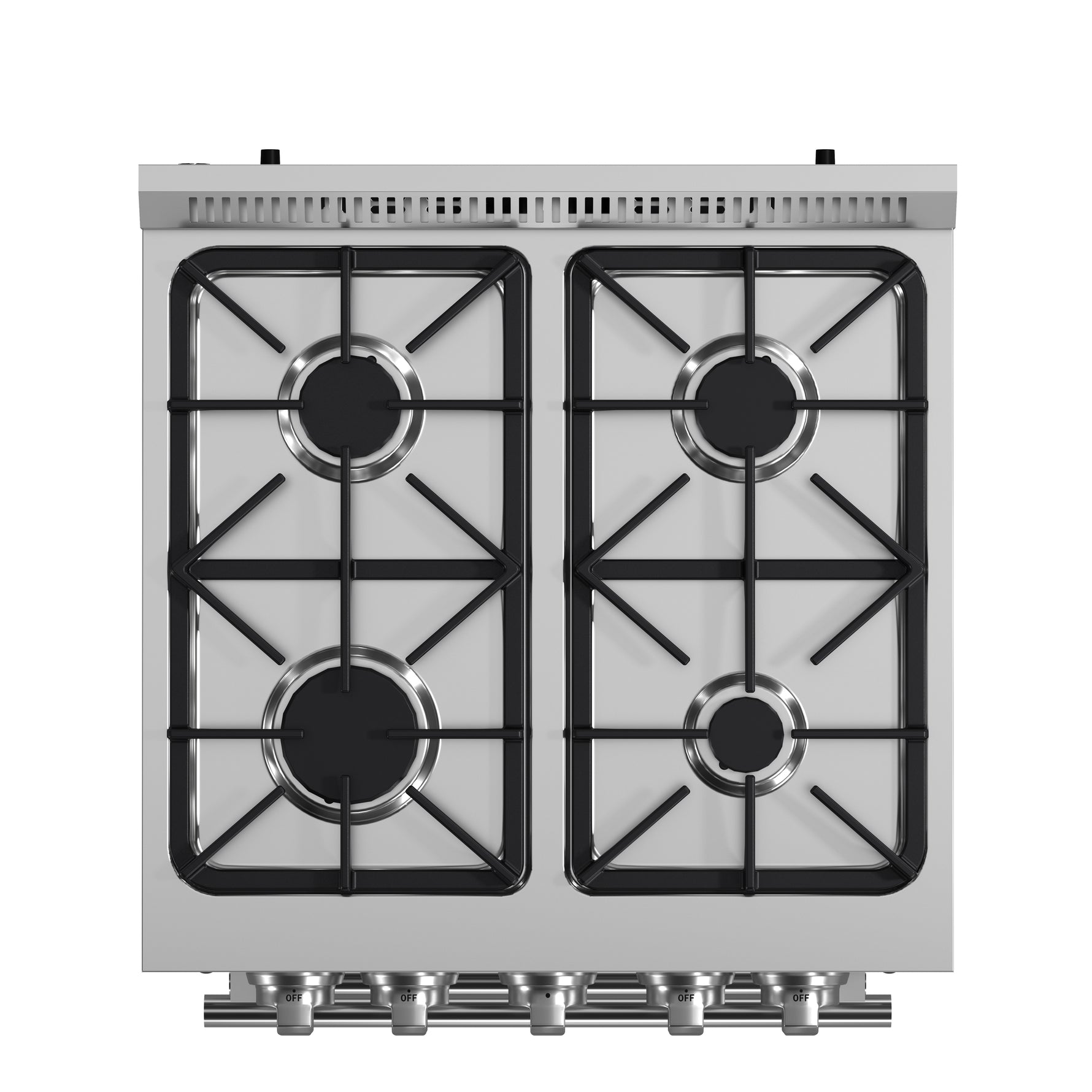 Forno Breno 24-Inch Freestanding Gas Range, Plug Included, Energy Efficient - BonPrix Électroménagers