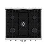 Forno Galiano 30-Inch Freestanding French Door Gas Range, 4 Burners, Convection Oven, Energy Efficient - BonPrix Électroménagers