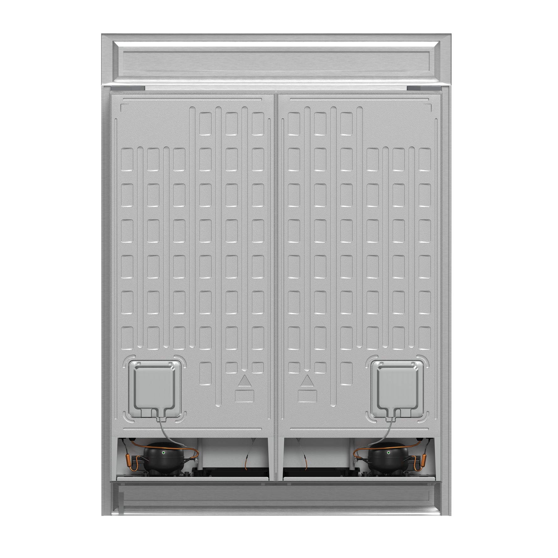 Forno Maderno 2-28-Inch Wide Convertible Refrigerator/Freezer, Decorative Trim, 27.2 cu.ft, 84-Inch High, ENERGY STAR Certified - BonPrix Électroménagers