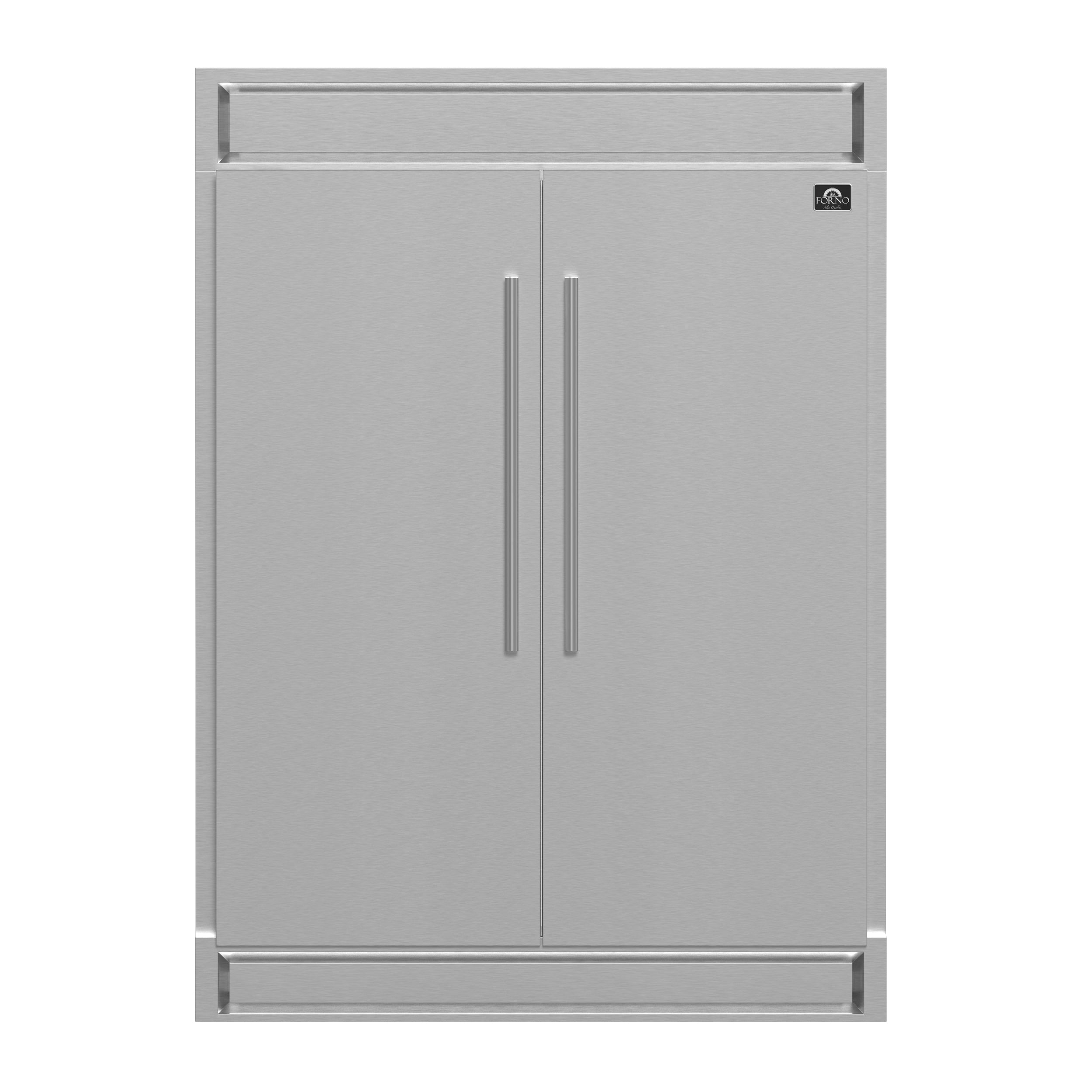 Forno Maderno 2-28-Inch Wide Convertible Refrigerator/Freezer, Decorative Trim, 27.2 cu.ft, 84-Inch High, ENERGY STAR Certified - BonPrix Électroménagers