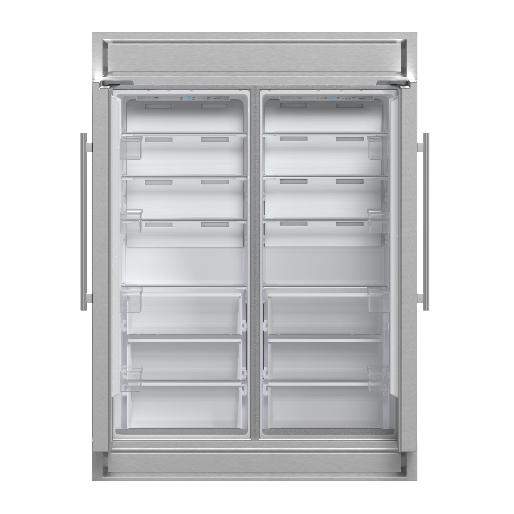 Forno Maderno 2-28-Inch Wide Convertible Refrigerator/Freezer, Decorative Trim, 27.2 cu.ft, 84-Inch High, ENERGY STAR Certified - BonPrix Électroménagers