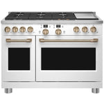 C2Y486P4TW2 - RANGES - Café - Dual Fuel - White - Open Box