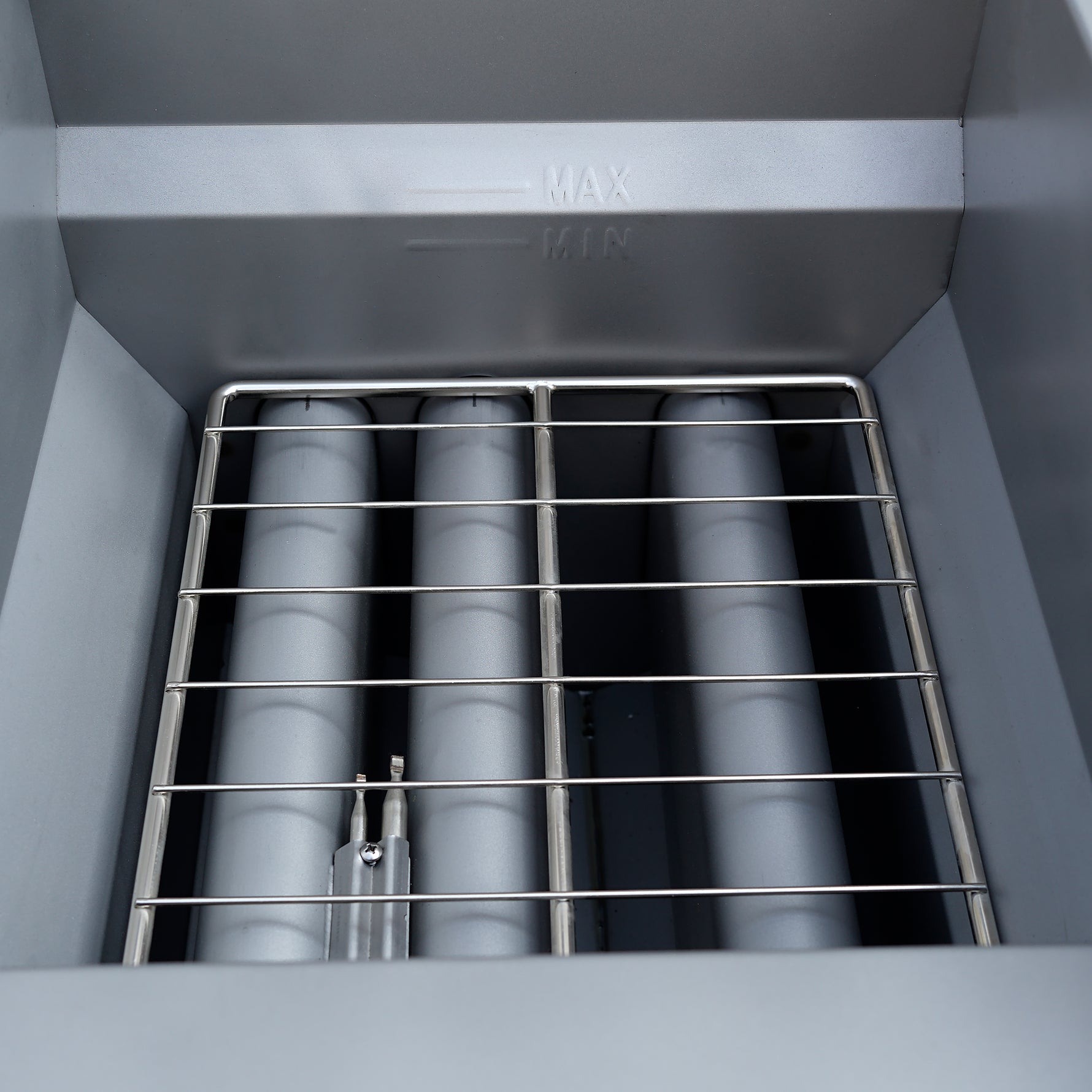 Forno Commerciale Natural Gas Deep Fryer, 4 Burners 120,000 BTU, 50 lbs Oil Capacity - BonPrix Électroménagers