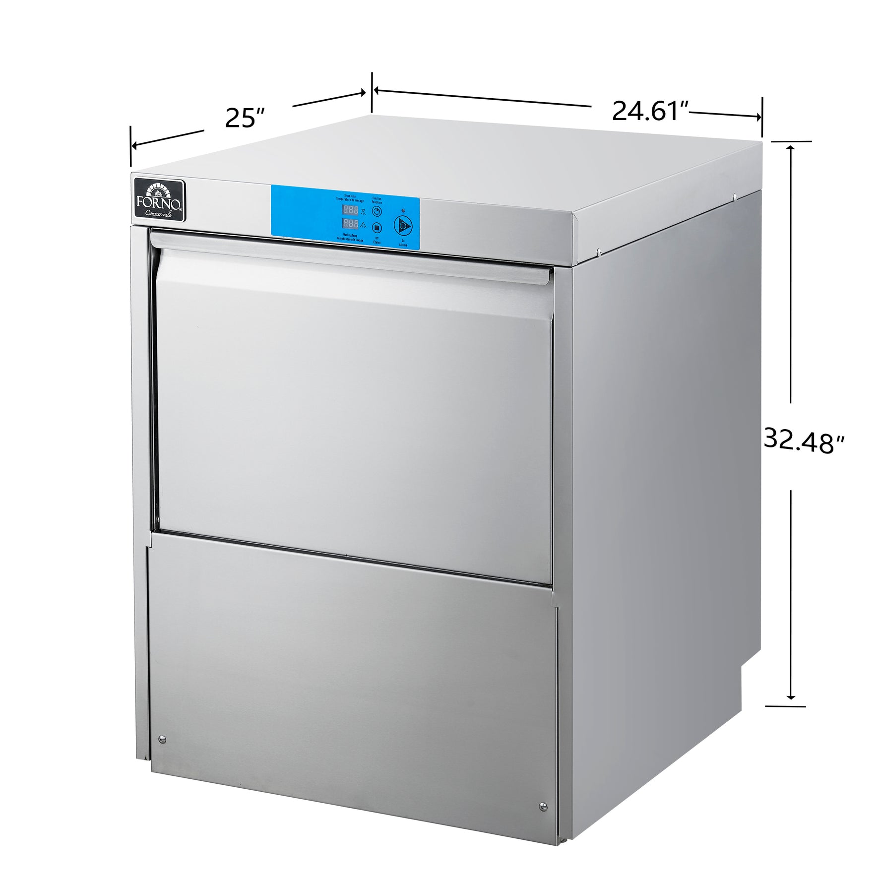 Forno Commerciale Undercounter Dishwasher - BonPrix Électroménagers