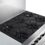 Forno Commerciale 36 Inch Gas Range with 6 Burners - BonPrix Électroménagers