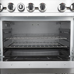 Forno Commerciale 36 Inch Gas Range with 6 Burners - BonPrix Électroménagers