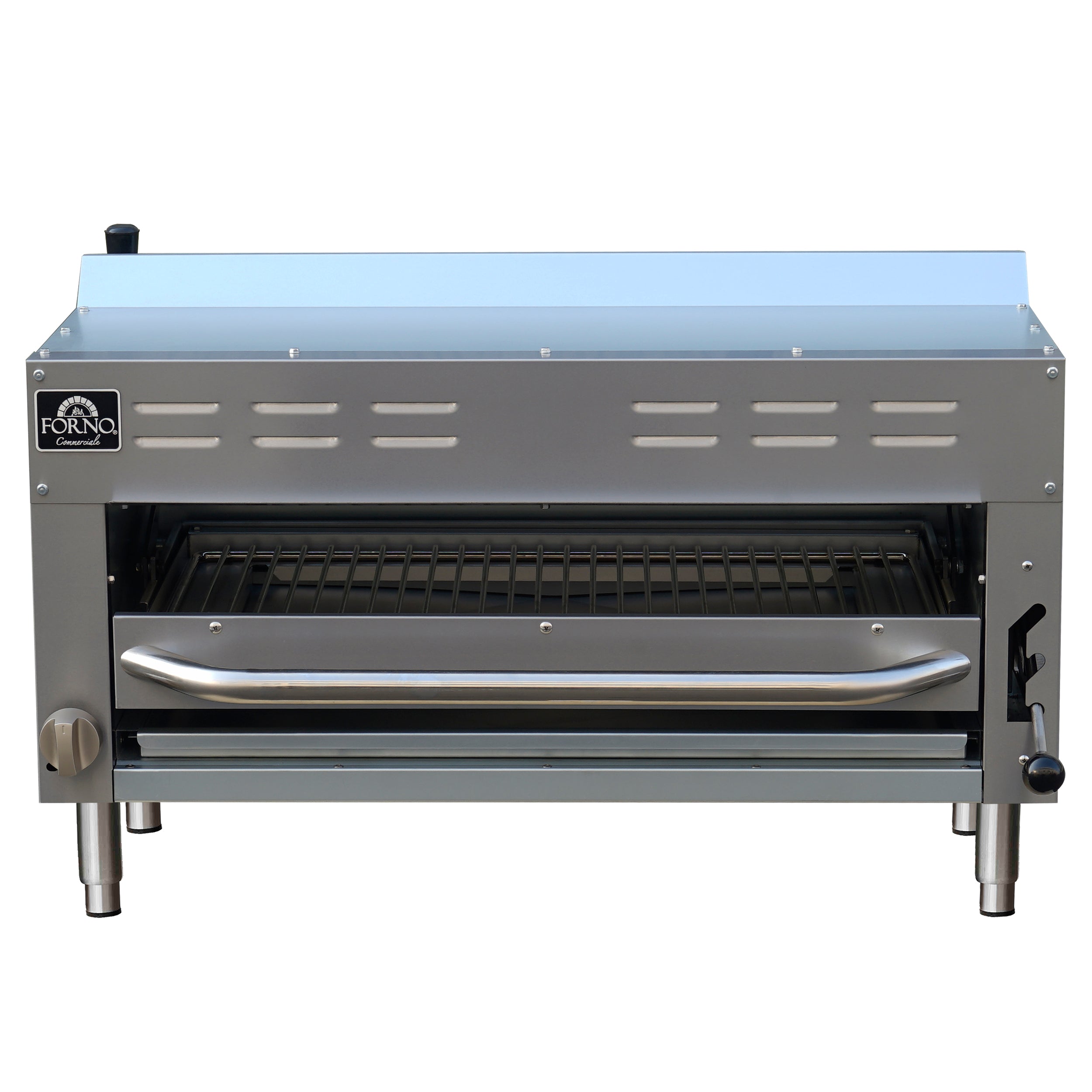 Forno Commerciale Gas Salamander, 35 000 BTU, Infrared Broiler, Adjustable Rack, LP convertible. - BonPrix Électroménagers