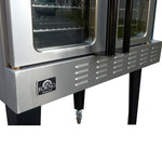 Forno Commerciale Convection Gas Oven, 3 burners 54,000 BTU, 150–500°F, stainless steel, NG/LP convertible - BonPrix Électroménagers