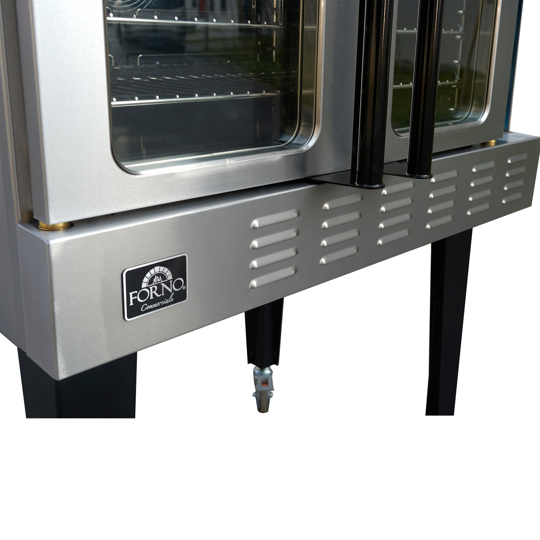 Forno Commerciale Convection Gas Oven, 3 burners 54,000 BTU, 150–500°F, stainless steel, NG/LP convertible - BonPrix Électroménagers