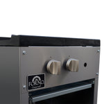 Forno Commerciale gas stock pot range, 1 powerful 3-ring burner, 80,000 BTU, durable stainless steel, heavy-duty cast iron grate - BonPrix Électroménagers