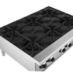 Forno Commerciale 36 Inch Gas Hotplate - BonPrix Électroménagers