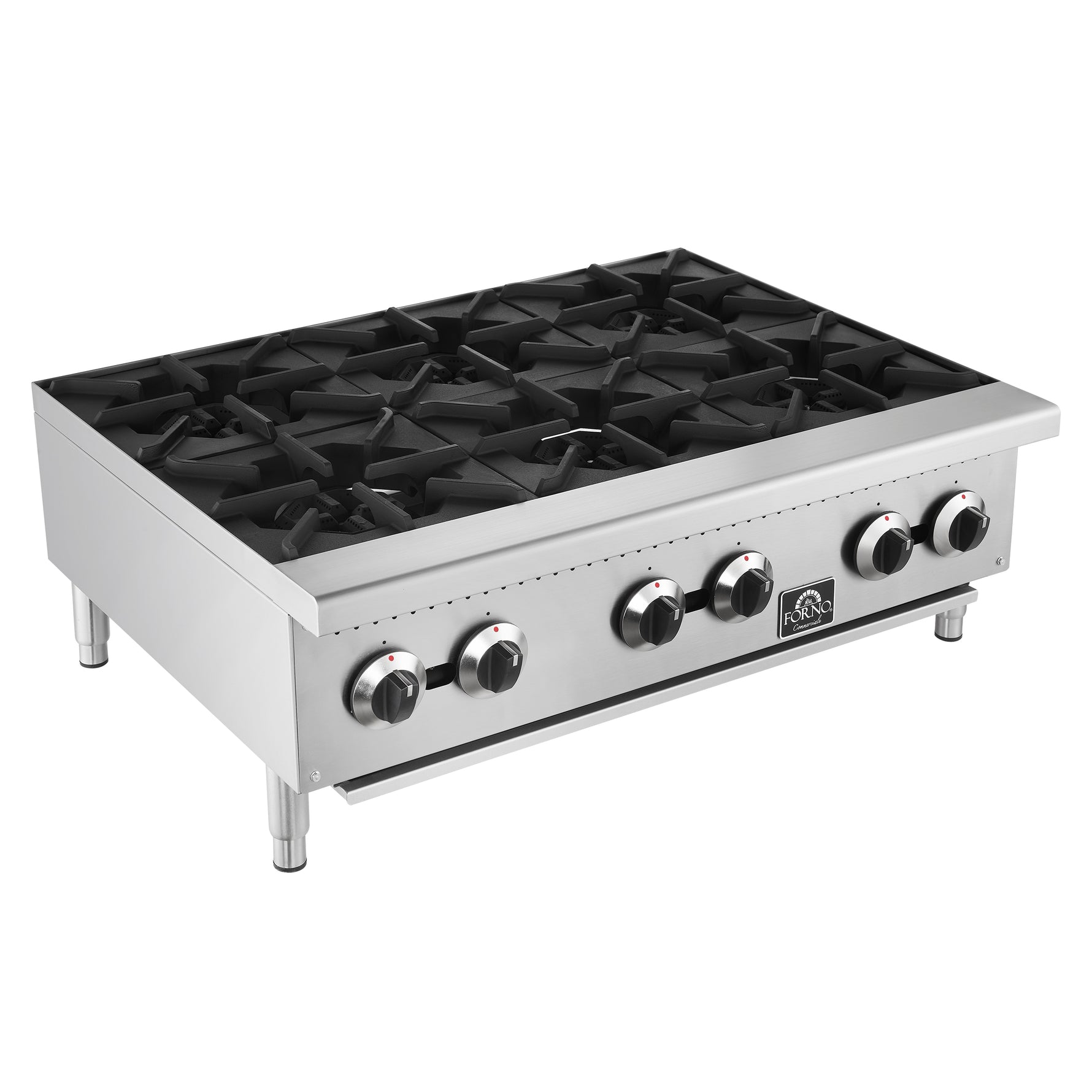 Forno Commerciale 36 Inch Gas Hotplate - BonPrix Électroménagers
