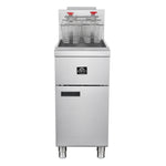 Forno Commerciale Propane Gas Deep Fryer, 3 Burners 90,000 BTU, 40 lbs Oil Capacity - BonPrix Électroménagers