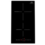 Forno Parco 12-Inch Induction Cooktop, 2 Zones, 3,600W Total Power, Touch Control, 9 Power Levels, Booster Function - BonPrix Électroménagers