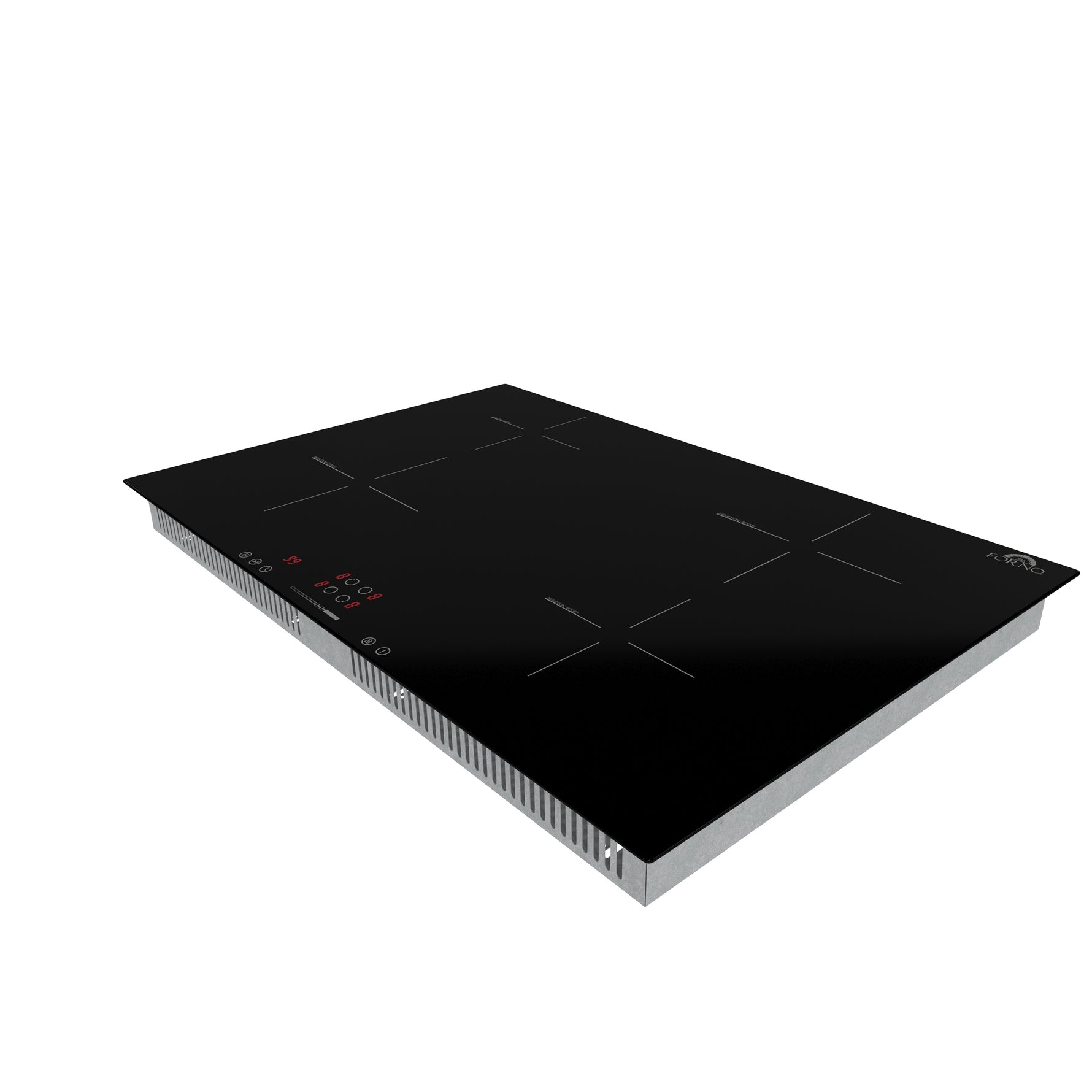 Forno Parco 30-Inch Induction Cooktop, 4 Zones, 7,200W Total Power, Touch Control, 9 Power Levels, Booster Function - BonPrix Électroménagers
