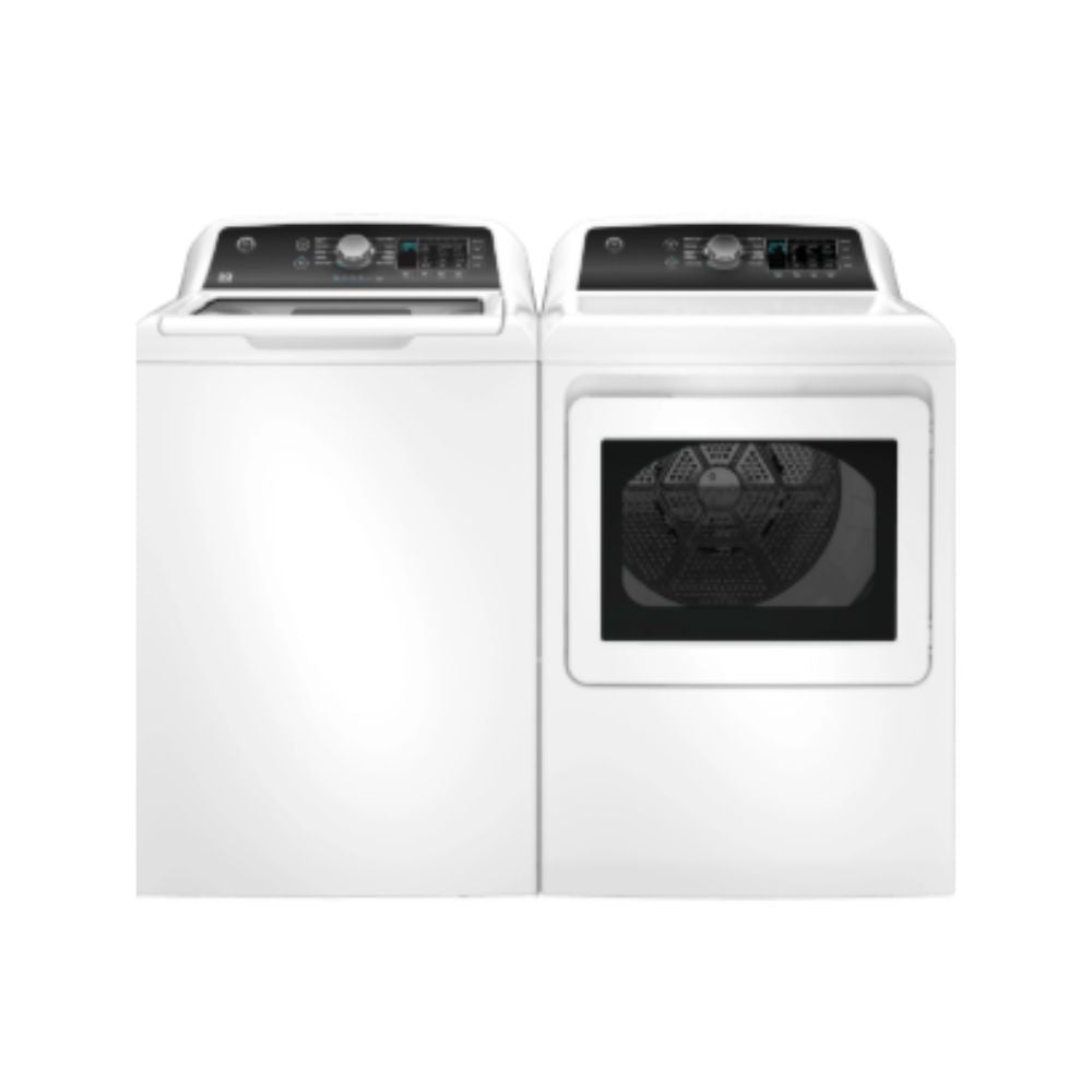 GTW681BMRWS, GTD68EBMRWS - GE - Laundry Pairs - Open Box - BonPrix Électroménagers