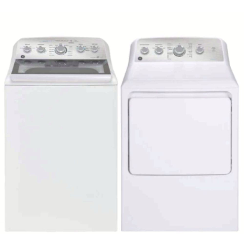 GTW580BMRWS, GTD45EBMRWS  - GE - Laundry Pairs - Open Box