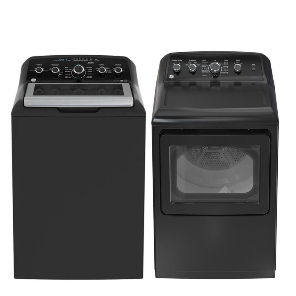GTW491BMRDG, GTD49EBMRDG - GE - Laundry Pairs - Open Box - BonPrix Électroménagers