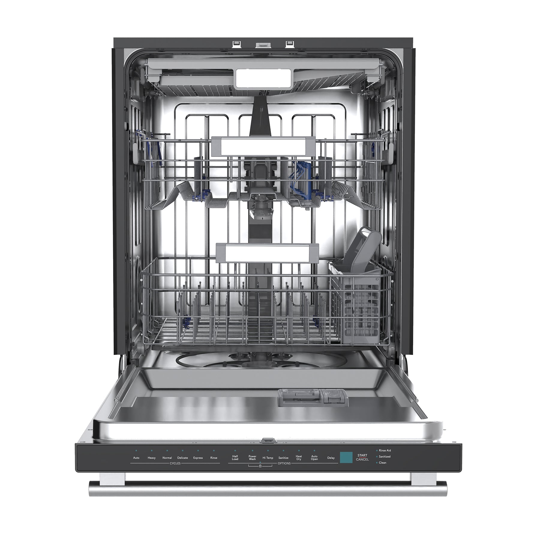 Stella 24 in. Built-in Dishwasher in Black, Tall Tub, Top Touch Control, Fingerprint-Resistant Stainless Steel Dishwasher, Black, Quiet 44 dBA, Soil-Sensing Capable, NSF & ENERGY STAR - BonPrix Électroménagers