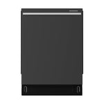 Stella 24 in. Built-in Dishwasher in Black, Tall Tub, Top Touch Control, Fingerprint-Resistant Stainless Steel Dishwasher, Black, Quiet 44 dBA, Soil-Sensing Capable, NSF & ENERGY STAR - BonPrix Électroménagers