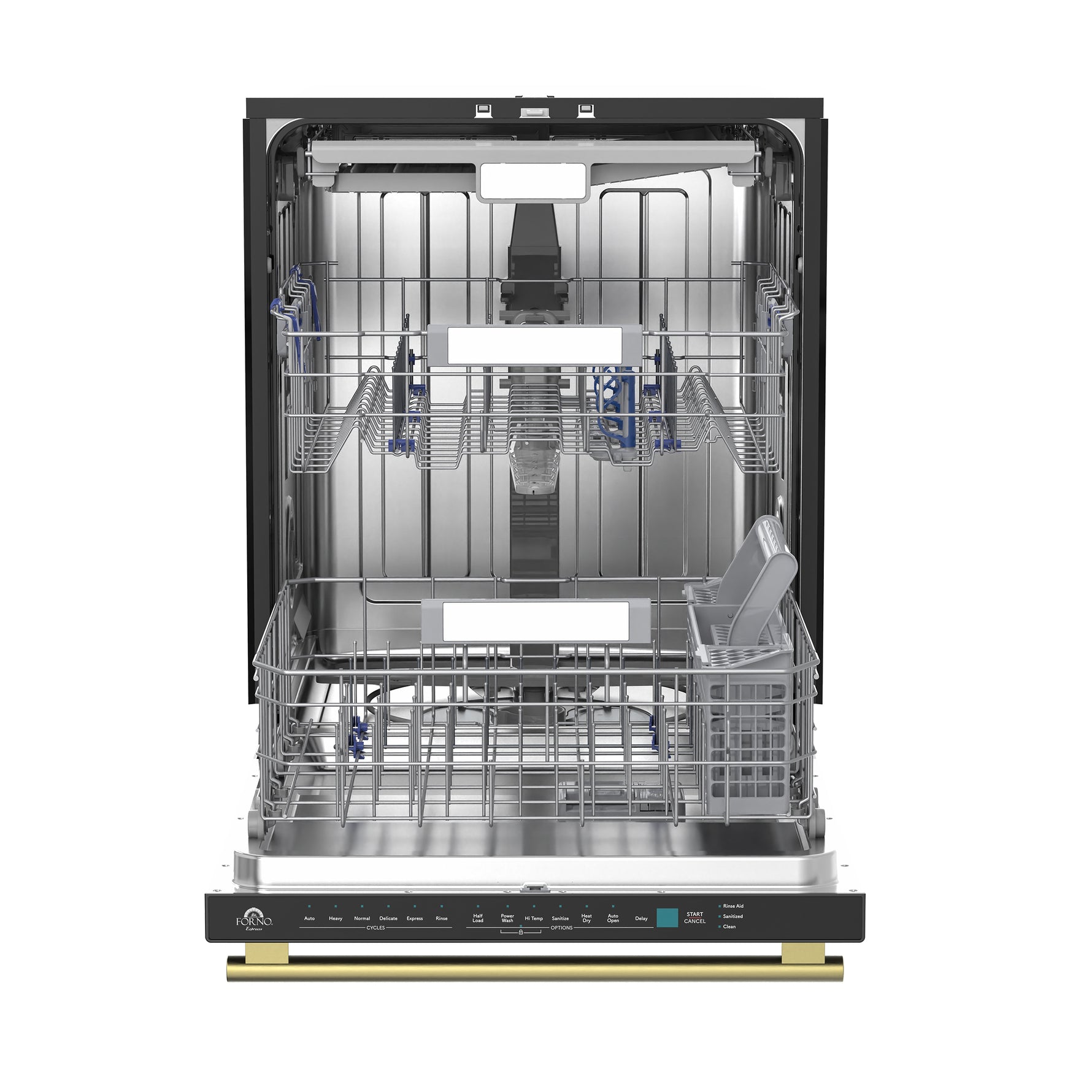 Stella 24 in. Built-in Dishwasher in Black, Tall Tub, Top Touch Control, Fingerprint-Resistant Stainless Steel Dishwasher, Black, Quiet 44 dBA, Soil-Sensing Capable, NSF & ENERGY STAR - BonPrix Électroménagers
