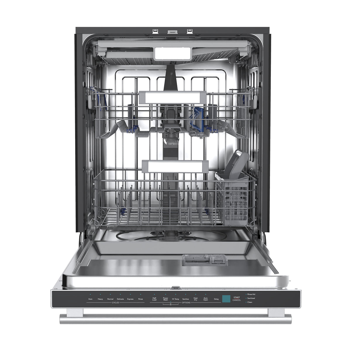 Stella 24 in. Built-in Dishwasher, Tall Tub, Top Touch Control, Fingerprint-Resistant Stainless Steel Dishwasher, Quiet 44 dBA, Soil-Sensing Capable, NSF & ENERGY STAR - BonPrix Électroménagers