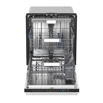 Stella 24 in. Built-in Dishwasher in White, Tall Tub, Top Touch Control, Fingerprint-Resistant Stainless Steel Dishwasher, Quiet 44 dBA, Soil-Sensing Capable, NSF & ENERGY STAR - BonPrix Électroménagers