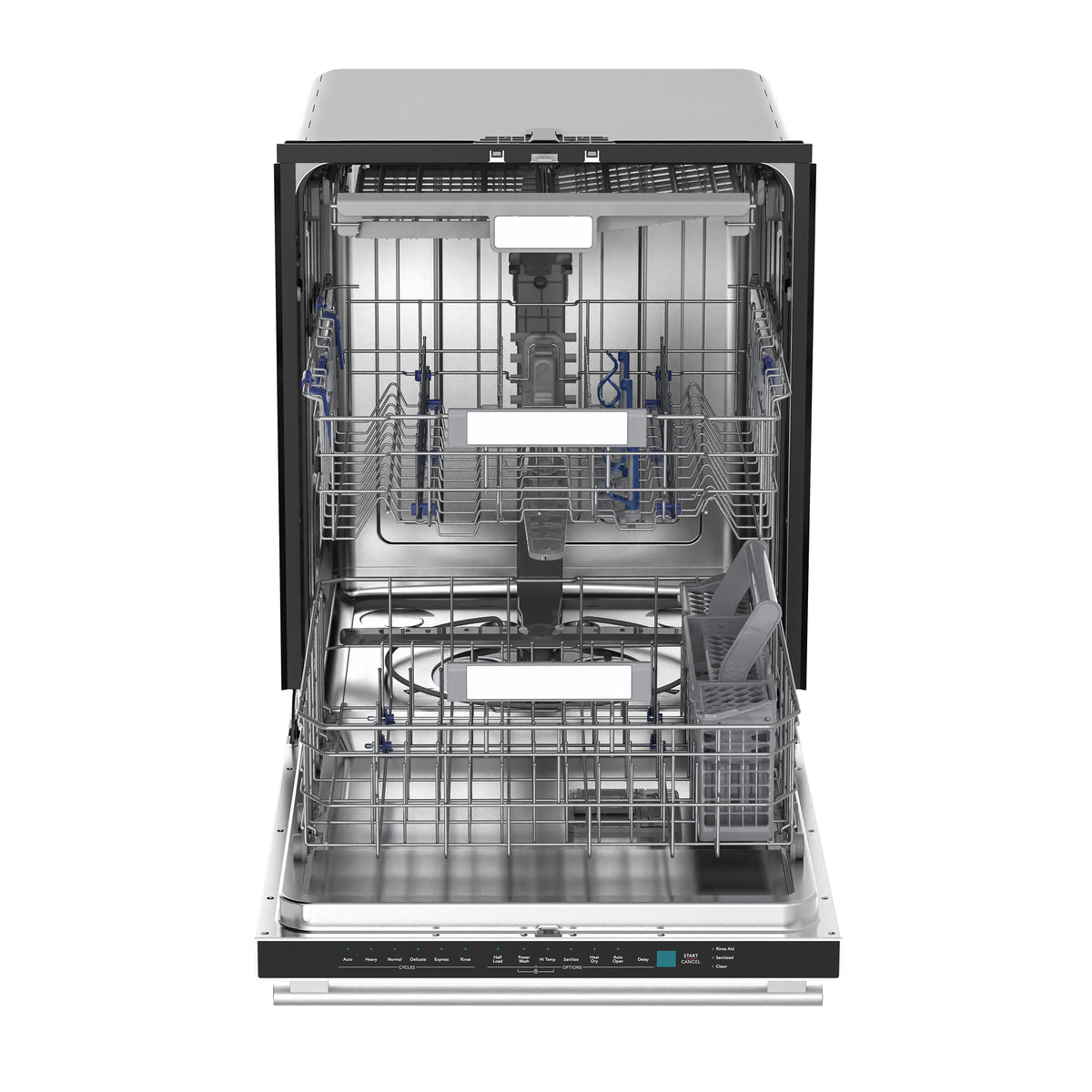 Stella 24 in. Built-in Dishwasher in White, Tall Tub, Top Touch Control, Fingerprint-Resistant Stainless Steel Dishwasher, Quiet 44 dBA, Soil-Sensing Capable, NSF & ENERGY STAR - BonPrix Électroménagers