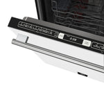 Lave-vaisselle encastrable Forno Romano Espresso 24 pouces, finition blanche, cuve en acier inoxydable, 49 dBA, certifié Energy Star