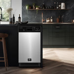 Forno Polo 18-Inch Built-In Stainless Steel Dishwasher, 8 Place Settings, ENERGY STAR Certified, 52 dBA - BonPrix Électroménagers