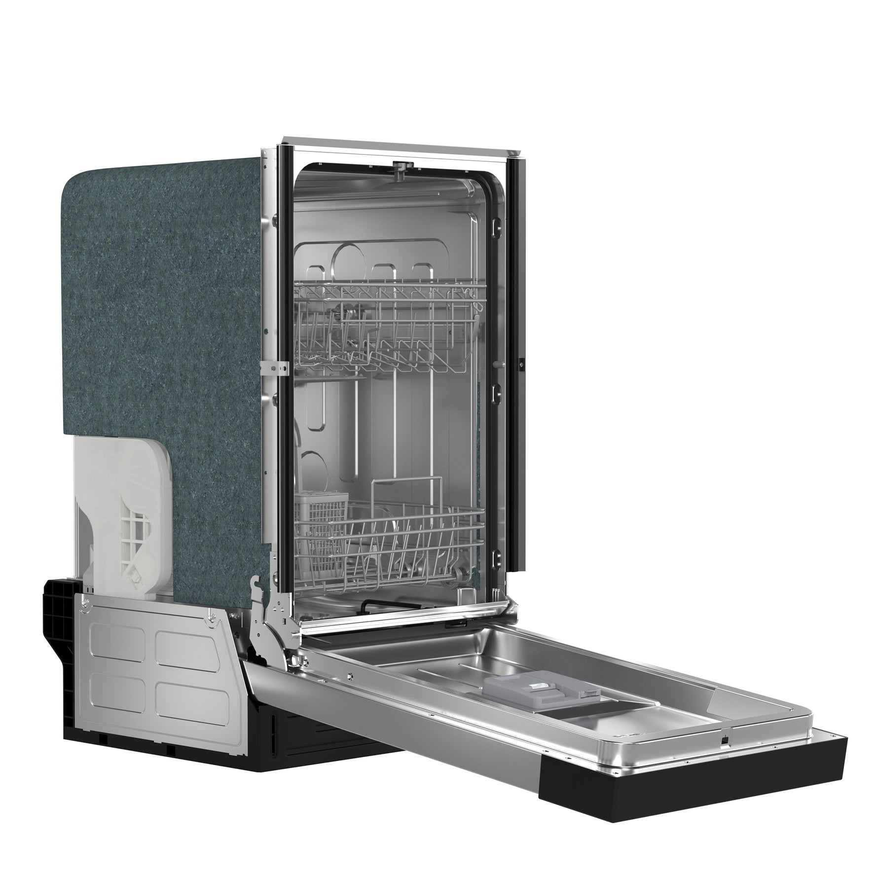 Forno Polo 18-Inch Built-In Stainless Steel Dishwasher, 8 Place Settings, ENERGY STAR Certified, 52 dBA - BonPrix Électroménagers