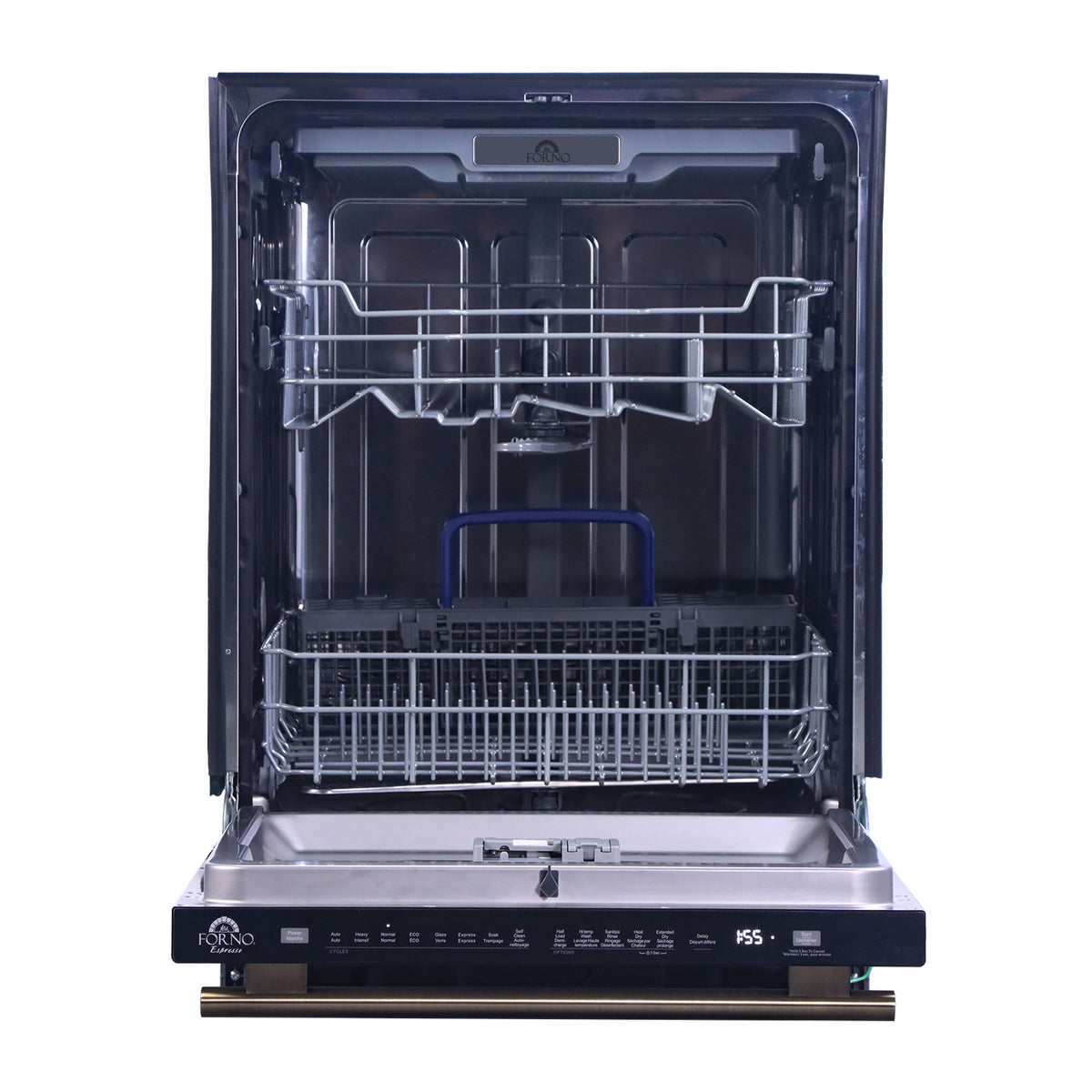 Espresso Lucente 24" Built-in Tall Tub Dishwasher, 49 dBA, Delay Start, Third Rack, 14 Place Settings, ENERGY STAR, White - BonPrix Électroménagers