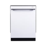Espresso Lucente 24" Built-in Tall Tub Dishwasher, 49 dBA, Delay Start, Third Rack, 14 Place Settings, ENERGY STAR, White - BonPrix Électroménagers