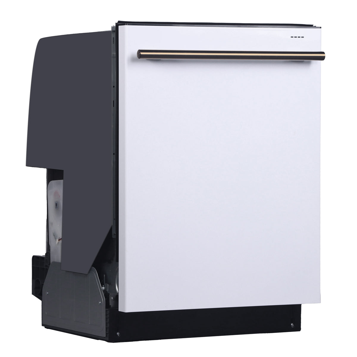 Espresso Lucente 24" Built-in Tall Tub Dishwasher, 49 dBA, Delay Start, Third Rack, 14 Place Settings, ENERGY STAR, White - BonPrix Électroménagers