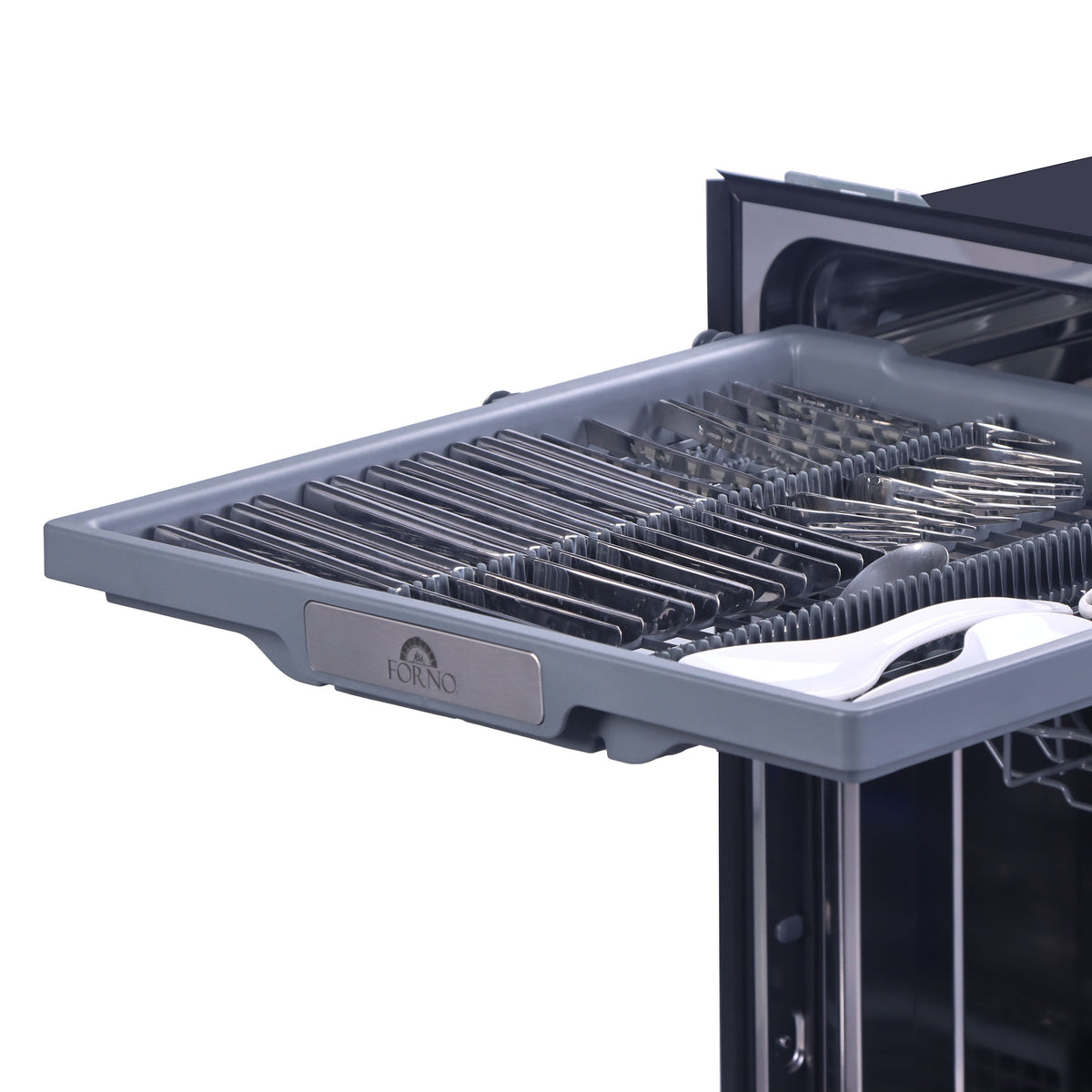 Lucente 24" Built-in Tall Tub Dishwasher, 49 dBA, Fingerprint-Resistant, Delay Start, Third Rack, 14 Place Settings, ENERGY STAR, Stainless Steel - BonPrix Électroménagers