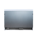 Valente 48" Dual Fuel Range in White, 8 Sealed Burners, 94 000 BTU Cooktop Output, 6.7 Cu.Ft. Double Oven, Telescopic Racks - BonPrix Électroménagers