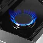 Forno Marco 36-Inch Dual Fuel Range, Stainless Steel, 6 Burners, 67,000 BTU, True Convection Oven, Energy Efficient - BonPrix Électroménagers