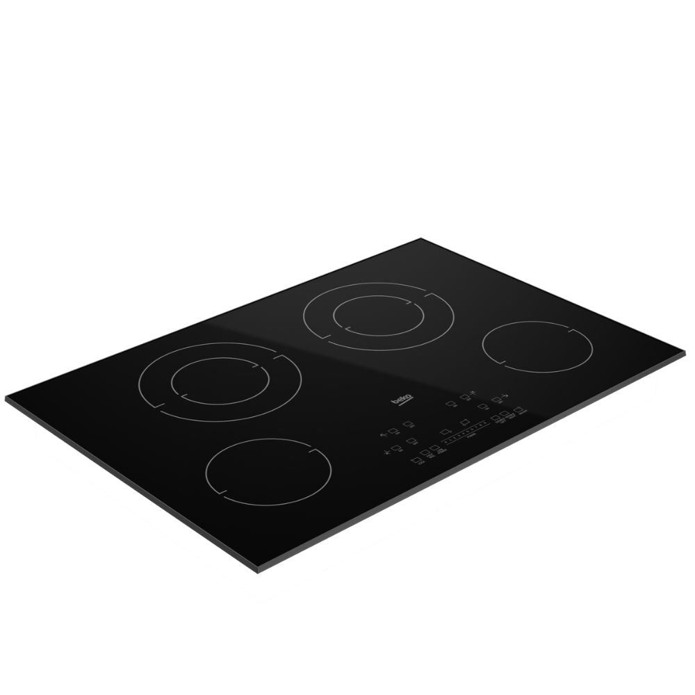 ECTM30102 - COOKTOPS - Beko - Electric - Black - New - BonPrix Électroménagers