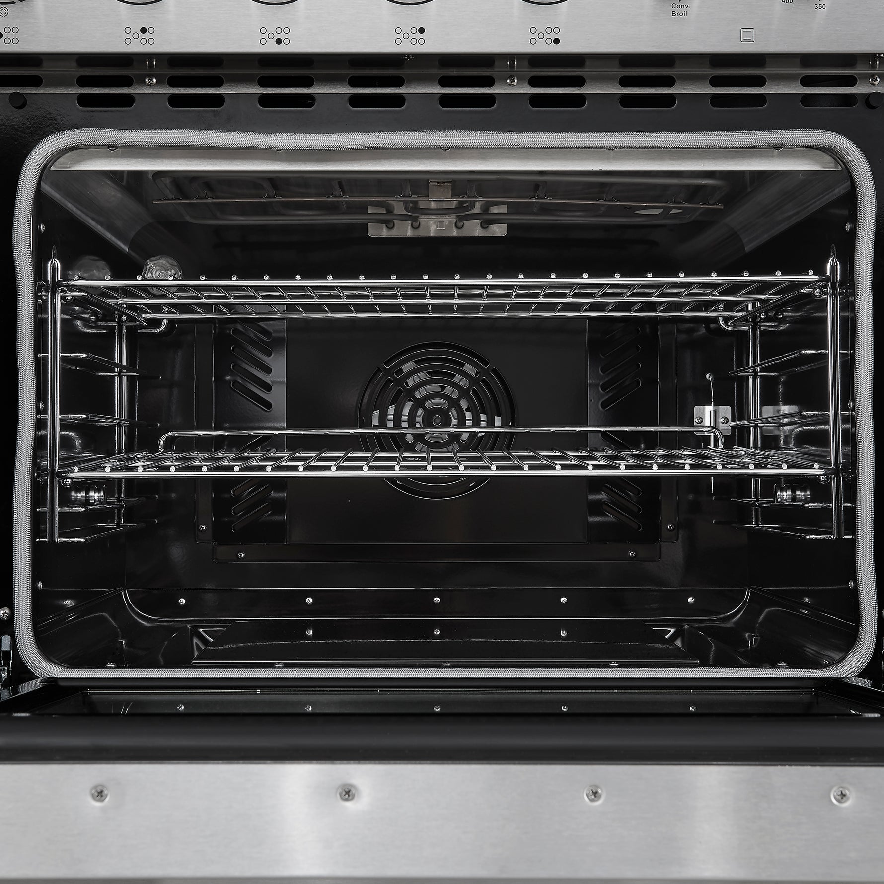 Forno Paolo 48 Inch Freestanding Electric Range, Stainless Steel, 6.7 cu.ft, True Convection Oven, Energy Efficient - BonPrix Électroménagers
