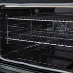 Forno Paolo 48 Inch Freestanding Electric Range, Stainless Steel, 6.7 cu.ft, True Convection Oven, Energy Efficient - BonPrix Électroménagers