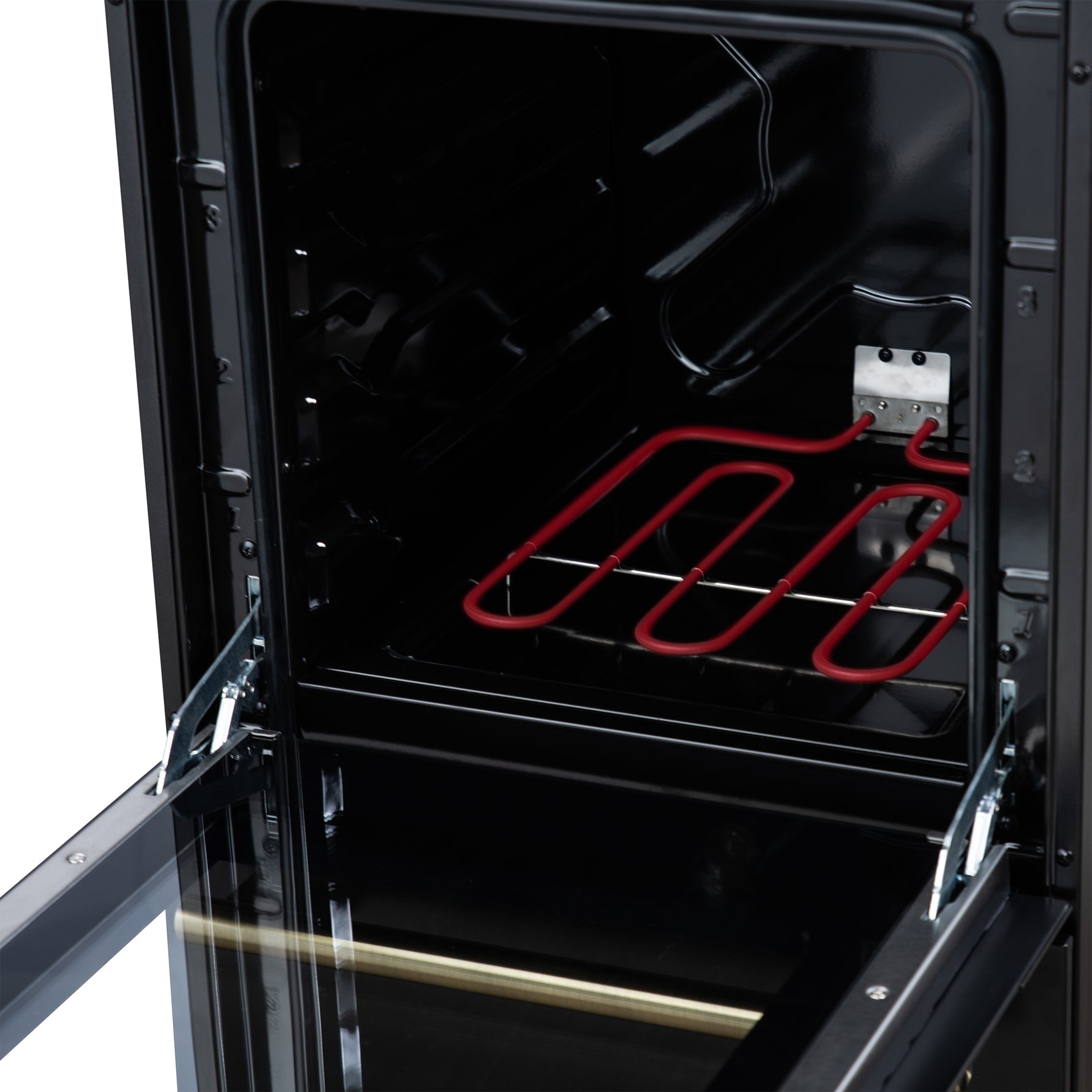 Forno Pallerano 20 Inch Freestanding Electric Range in Black, Canada Version, Plug and Cord Included - BonPrix Électroménagers